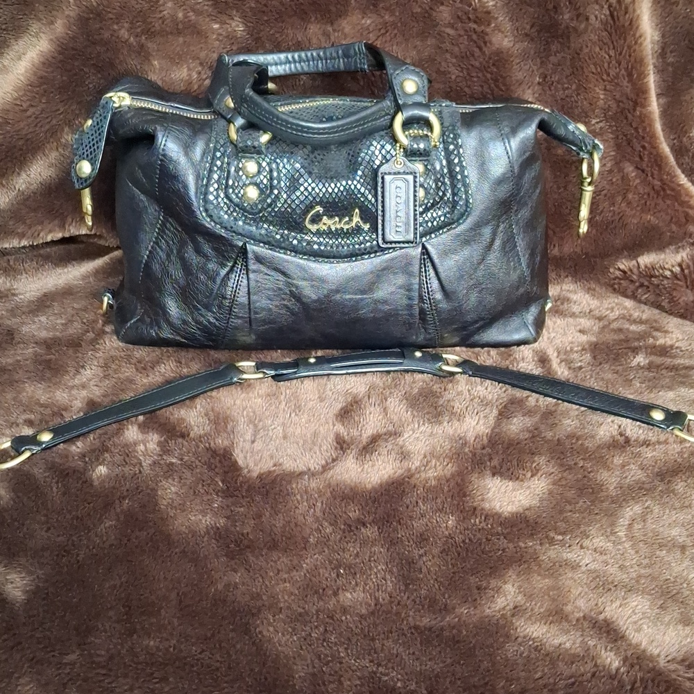Coach Ashley Satchel Needs Edge Coating
